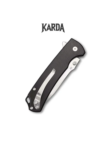 Ніж складаний Karda J263 Black No Brand (376892193)