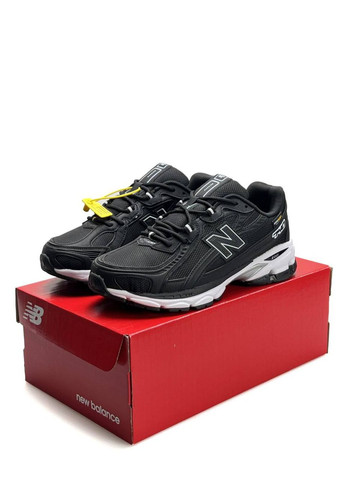 Чорні Осінні кросівки чоловічі new balance No Brand 740 Cordura GTX Black White