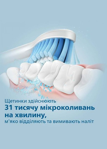Зубна щітка Sonicare 3100 series HX3671/11 Rose Philips (339084377)