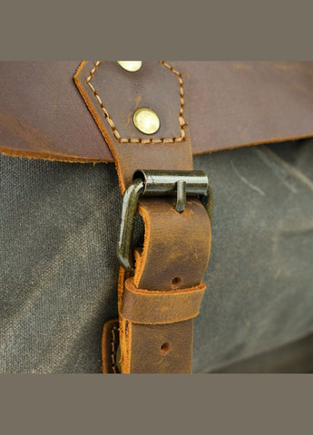 Рюкзак для подорожей туристичний чоловічий canvas 20107 Болотний Vintage (301871675)