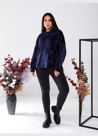 Худи женское зимнее "Турецкая сказка" SF-260 Синий, 46-48 Sofia (268301772)