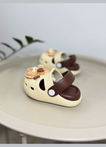 Дитячі крокси бежеві 1527 No Brand (336383431)