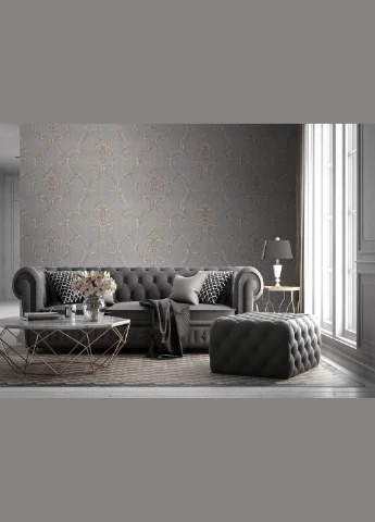 Универсальные обои Серый 10,05 x 1,06 м LS (294335852)