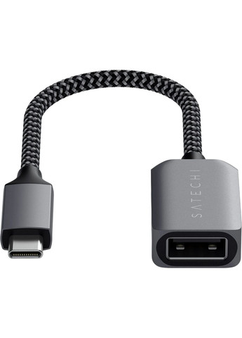 Адаптер USB-C to USB 3.0 Adapter Cable Space Gray Satechi (302652166)