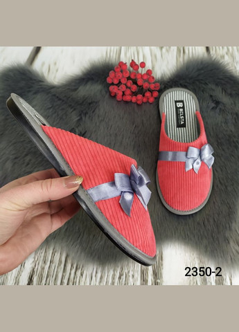 Коралловые тапочки женские домашние Белста