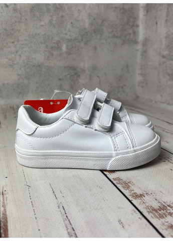 Білі всесезонні кросівки кеди дитячі білий (158) Apawwa