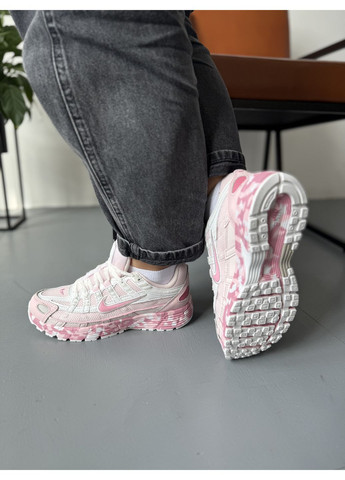 КРОСІВКИ ЖІНОЧІ NIKE P-6000 CUSTOM PINK НАЙК П-6000 No Brand рожеві демісезони (367175182)