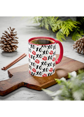Чашка з принтом "XO & Легка романтика" No Brand (368671657)