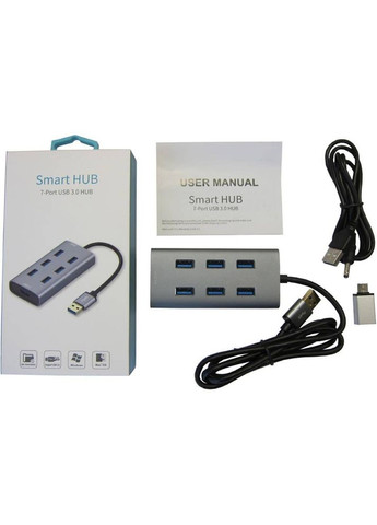 USB-хаб USB 3.0 Type-A/Type-C (KH700) Maiwo (323109226)