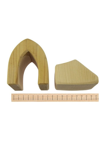 Конструктор деревянный Большой натуральный 17 эл. (NIC523283) NIC (281426001)