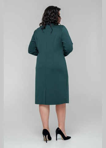 Смарагдова повсякденний жіноча сукня лика напівприлеглого силуету all posa (ap101681p) A'll Posa