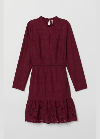 Бордовое платье демисезон,бордовый, divided H&M