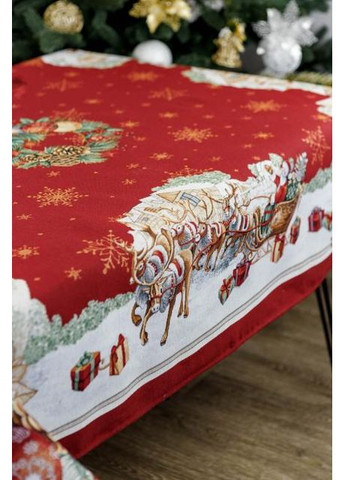 Скатертина гобеленова Present 135х350 см Різнокольоровий (7326) Прованс (361785026)