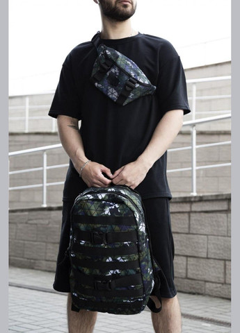 Рюкзак поліестер міцний Рюкзаки молодіжні з подарунком Через плече сумка бананка (Е9000-22) No Brand (306633286)