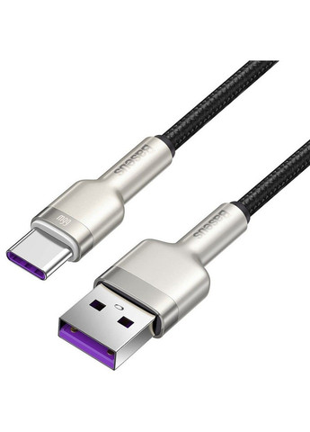 Дата кабель Cafule Metal Data USB to Type-C 66W (1m) (CAKF00010) Baseus (294722925)