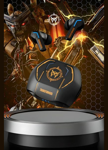 Беспроводные наушники Transformers TF-T06 SCOURGE, Black Hasbro (314908728)