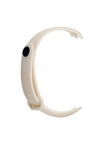 Ремінець Silicone Mi Band 8/9/10 Antique Білий Smart Watch (390185009)