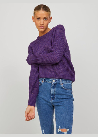 Фиолетовый джемпер демисезон,фиолетовый в узоры,jjxx Jack & Jones