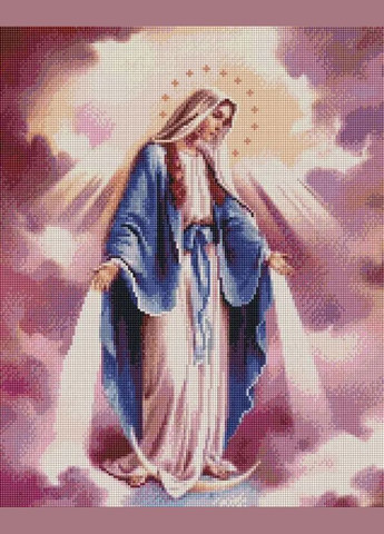 Алмазная мозаика Икона Непорочное зачатие Девы Марии 40х50 см SP095 ColorArt (289370676)