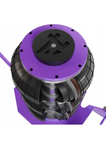 Пневмодомкрат 3,5т 150-400мм TM004 Toolme (Польща) Safety (382397810)