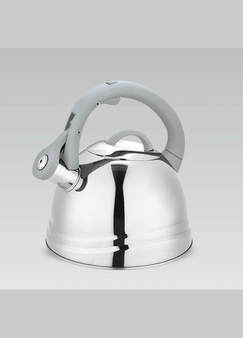 Чайник нержавеющий Basic 2.5 л MR1304 (MR-1304) для всех видов плит. Maestro (316632304)