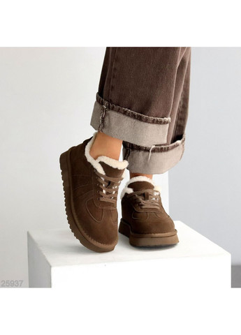 Зимові кросівки No Brand коричневі зими (369607912)