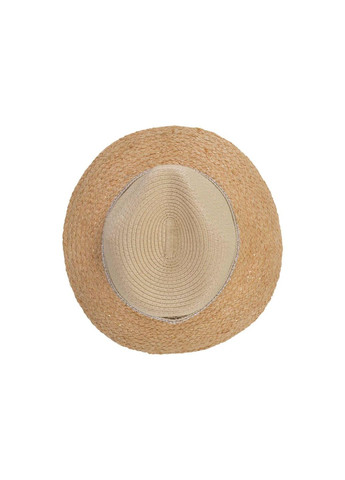Жіночий літній капелюх Fedora з паєтками бежевий (SC55372) Seeberger (330823518)
