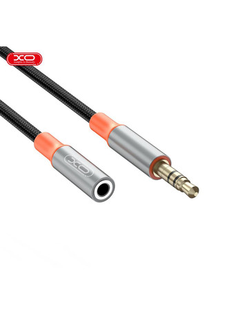 Аудио-кабель AUX 3.5 мм - AUX 3.5 мм 1 м Black (NB-R269A.black) XO (336954263)