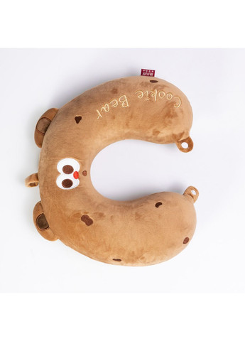 Подушка для шиї Cookie Bear U-подібна, коричневий HP-56-1BR Yiwu (370802174)
