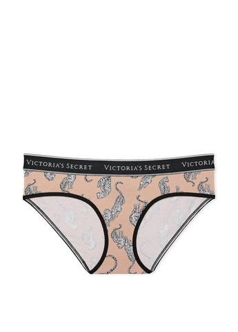 Женские трусики Logo Cotton Hiphugger XS тигровые Victoria's Secret (286761223)