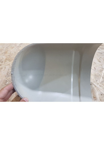 Заглушка конька круглого напівкругла 0,5 мм Arcelor Purflux (364865287)