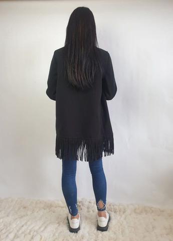 Черный демисезонный кардиган Naf Naf