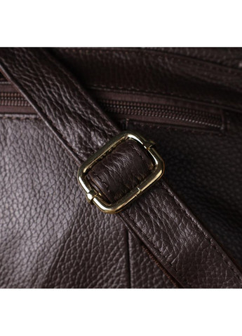 Сумка крос-боді через плече жіноча з натуральної шкіри Коричневий 38231 Vintage (355245224)