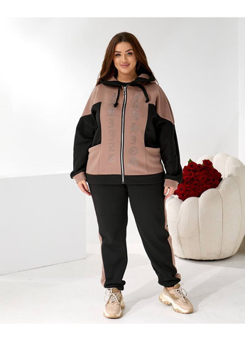 Стильный прогулочный костюм из трехнитки на флисе • ЗАМЕРЫ В ОПИСАНИИ DK/DL Мода без кордонів (370549294)