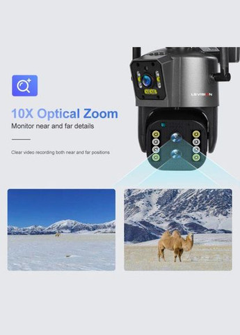 Охоронна триокулярна поворотна WIFI IP камера IPC360 HOME LS VISION (300172390)