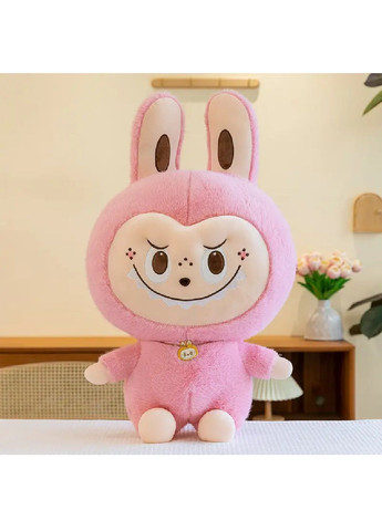 Большая плюшевая игрушка обнимашка подушка Лабубу для детей девочек от 3 лет 45 см (481969-Prob) Розовая Unbranded (369123296)