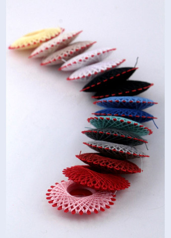 Набор ниток для шитья 15 шт по 15 м комбинированный Crelando (330641667)