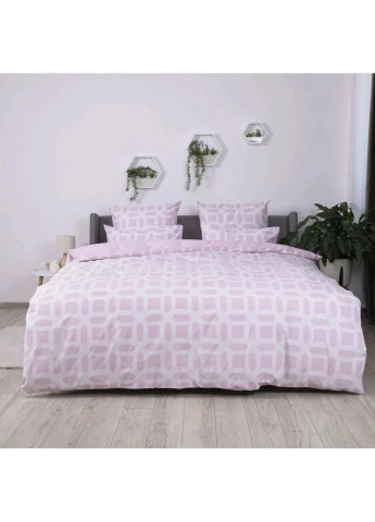 Постельное белье евро Happy Sleep Розовые мечты 2-03796-29436 200х215 см ТЕП (327791100)