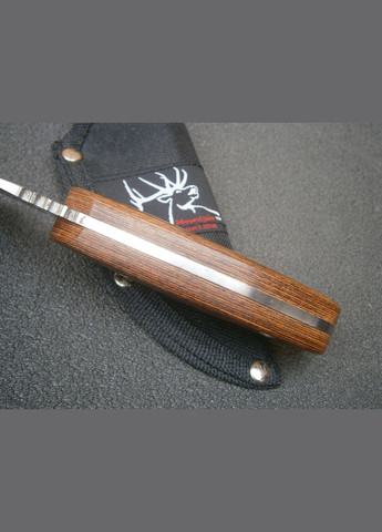 Ніж туристичний Rocky Mountain М-290 фултанг в чохлі 20 см Buck (305582861)