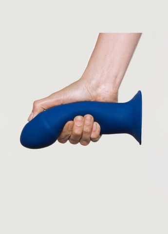 Фалоімітатор термореактивний Hitsens 1 на присосці, синій Adrien Lastic (331169964)