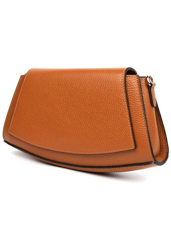 Жіноча шкіряна сумка на плече (Італія) fz209845 коньячна Firenze (329147731)