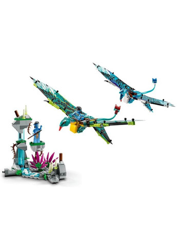 Конструктор Avatar Перший політ Джейка та Нейтирі на Банші 572 деталей (75572) Lego (281425609)