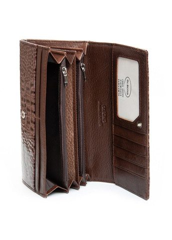 Жіночий лаковий шкіряний гаманець PE PEW501 brown Dr. Bond (363254121)