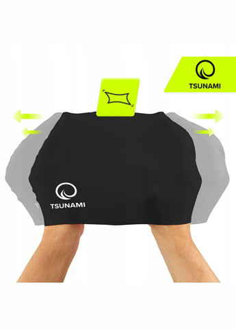 Шапочка для плавания Standard Black () TSUNAMI P-5905973401838 (348430944)