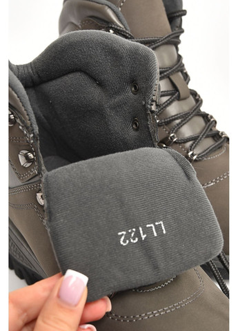 Черевики чоловічі демісезонні сірого кольору Let's Shop (364955864)