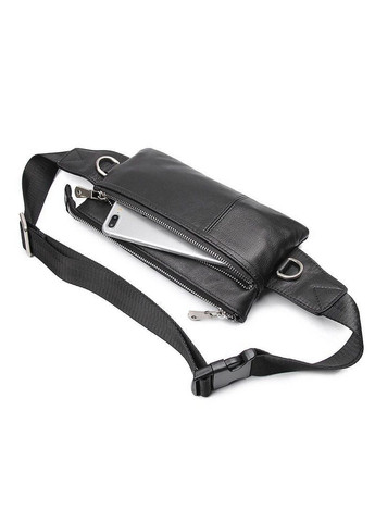 Чоловіча шкіряна сумка на пояс 23,5х13х1,5 см John McDee (315872521)