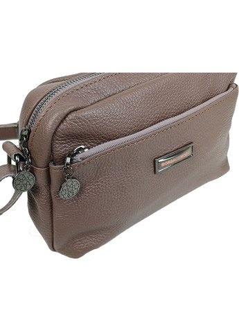 Жіноча шкіряна сумка на плече коричнева Borsacomoda (369157748)