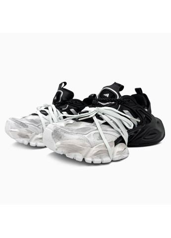 Черные демисезонные кроссовки мужские adidas vento xlg deluxe black / white адидас венто xlg делюкс No Brand