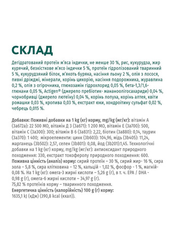 Сухий корм для цуценят великих порід Maxi Puppy з індичкою 12 кг B1741601 Optimeal (340957186)