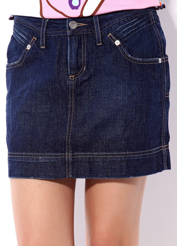 Темно-синяя повседневная юбка темно-синий Custo Barcelona